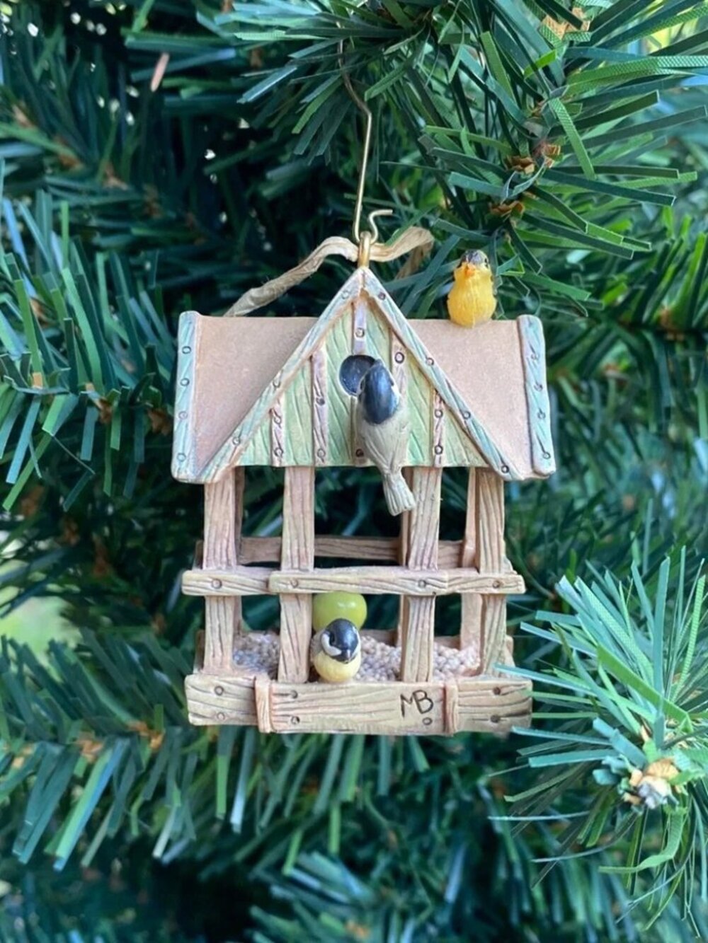 Hallmark 2005 Marjolein Bastin Nature's Sketchbook #3 birdfeeder ornament
